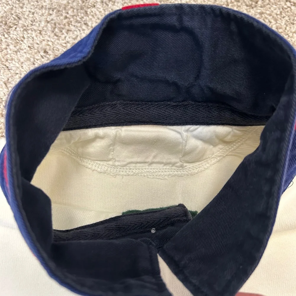 Vintage Polo Ralph Lauren Rugby Polo Shirt‎ L/S LXVII Crest Men NO SIZE TAG